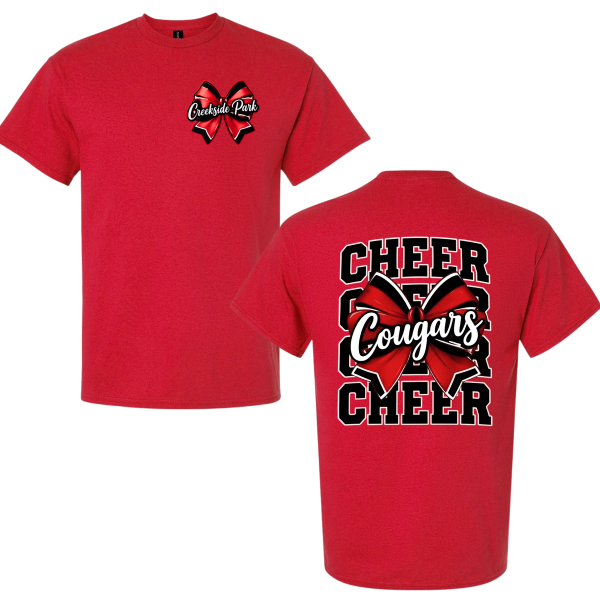 CPJH Cheer - Cougars Cheer - FrontBack (Red)