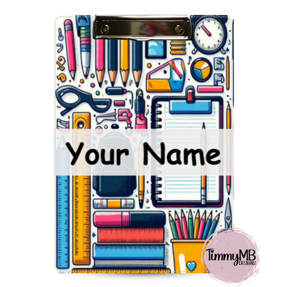 School Supplies - Custom Clipboard