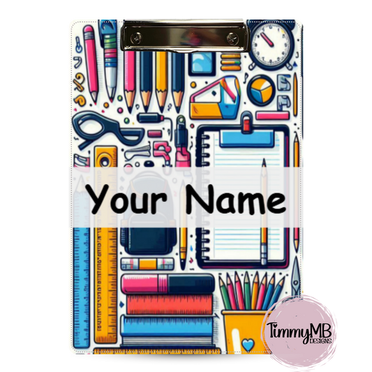 School Supplies - Custom Clipboard