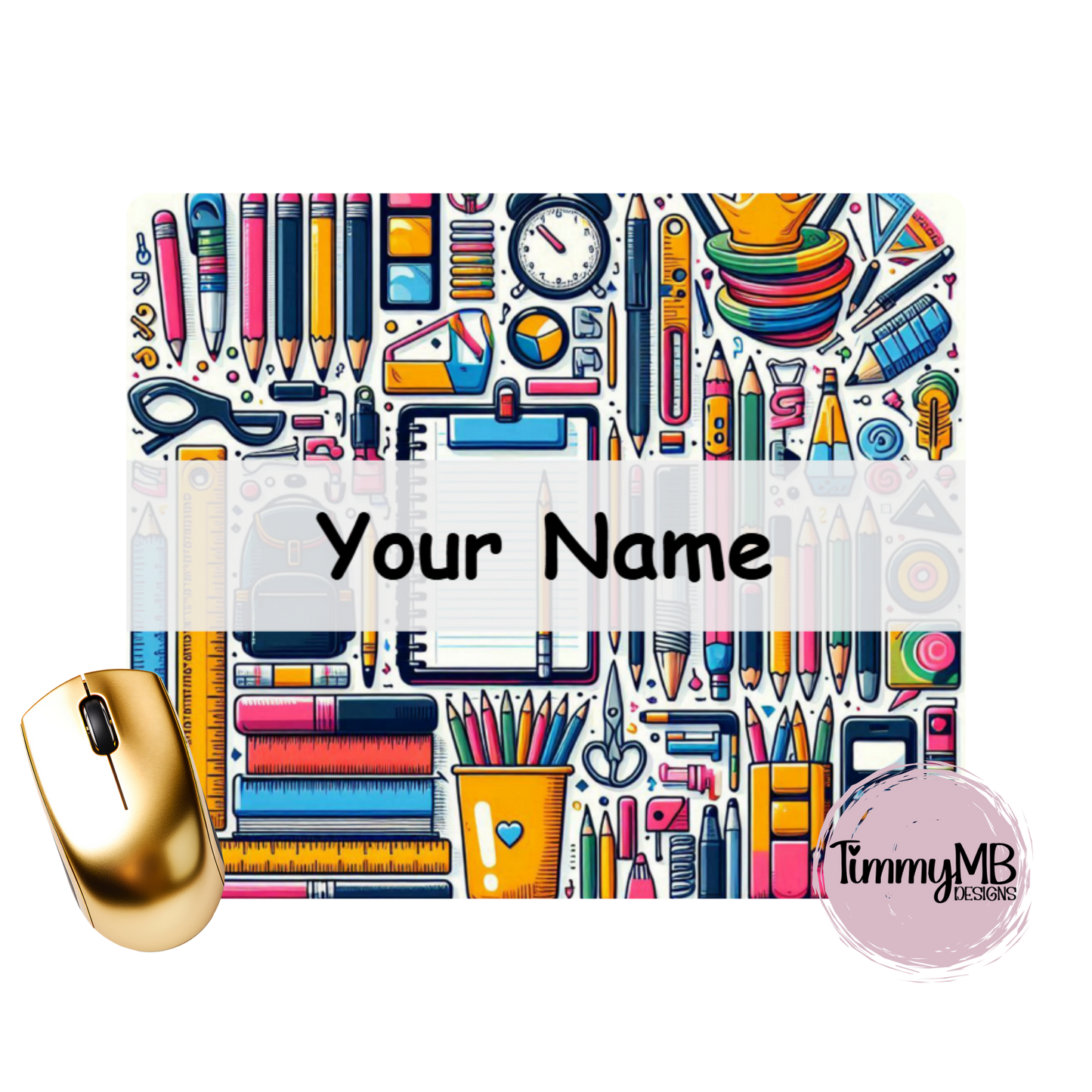 School Supplies - Custom Mouse Pad