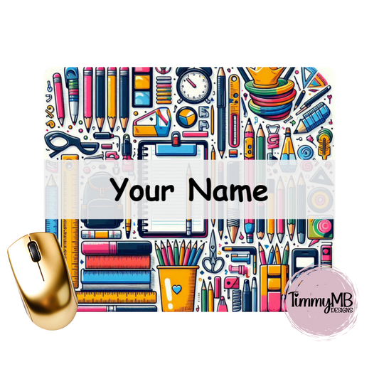 School Supplies - Custom Mouse Pad