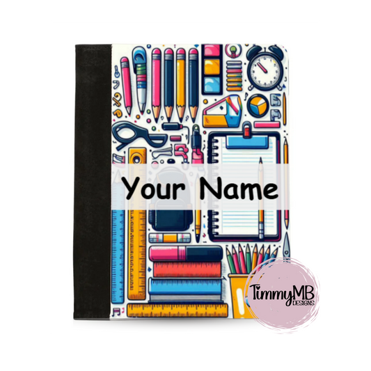 School Supplies - Custom Notepad Portfolio