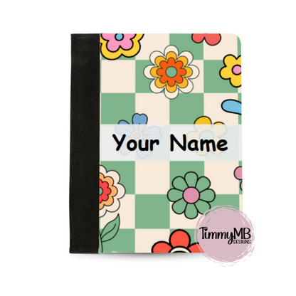 Boho Flowers - Custom Notepad Portfolio