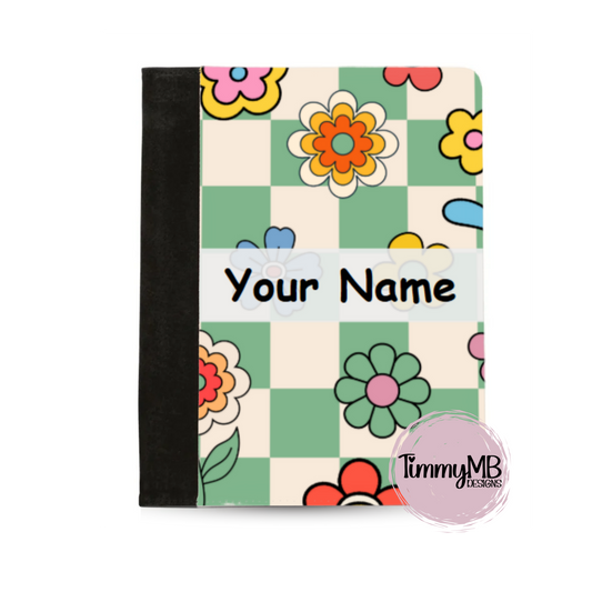 Boho Flowers - Custom Notepad Portfolio