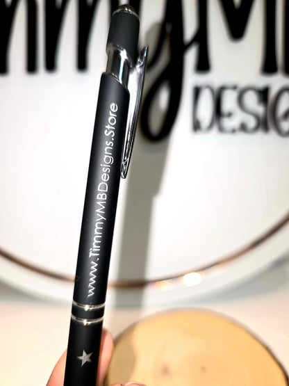 Personalized Pens - laser Engraved - YOUR DESIGN