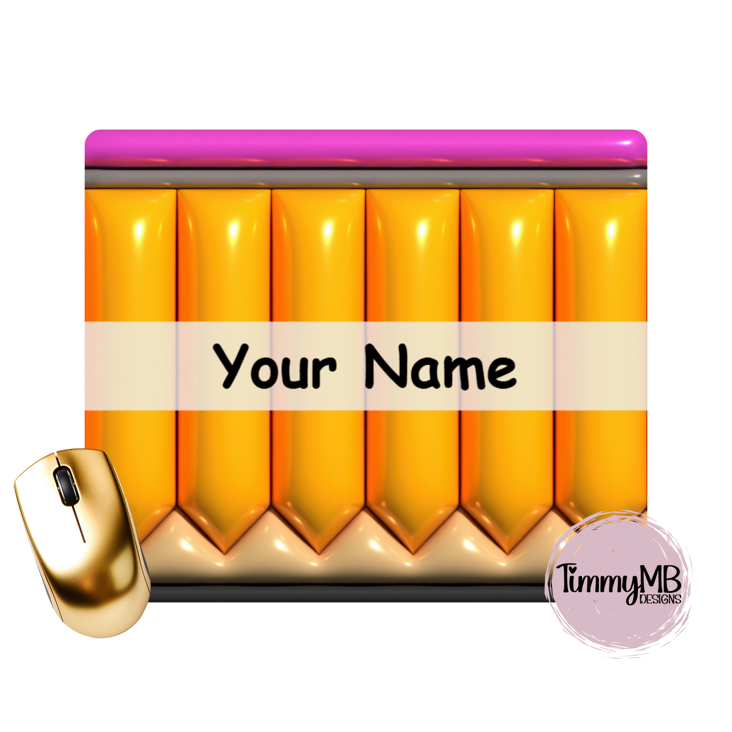Bubble Pencil - Custom Mouse Pad