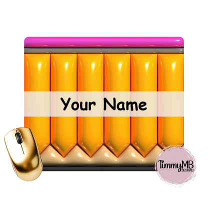 Bubble Pencil - Custom Mouse Pad