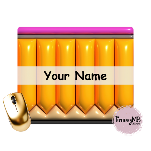 Bubble Pencil - Custom Mouse Pad
