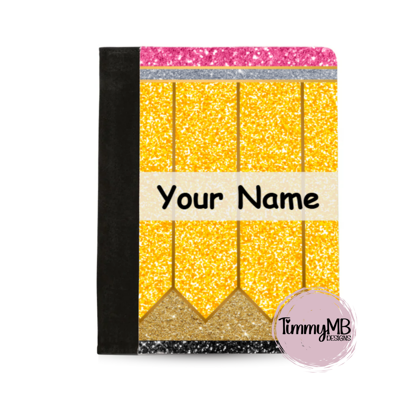 Glitter Pencil - Custom Notepad Portfolio