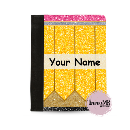 Glitter Pencil - Custom Notepad Portfolio
