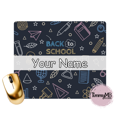 School Doodles - Custom Mouse Pad
