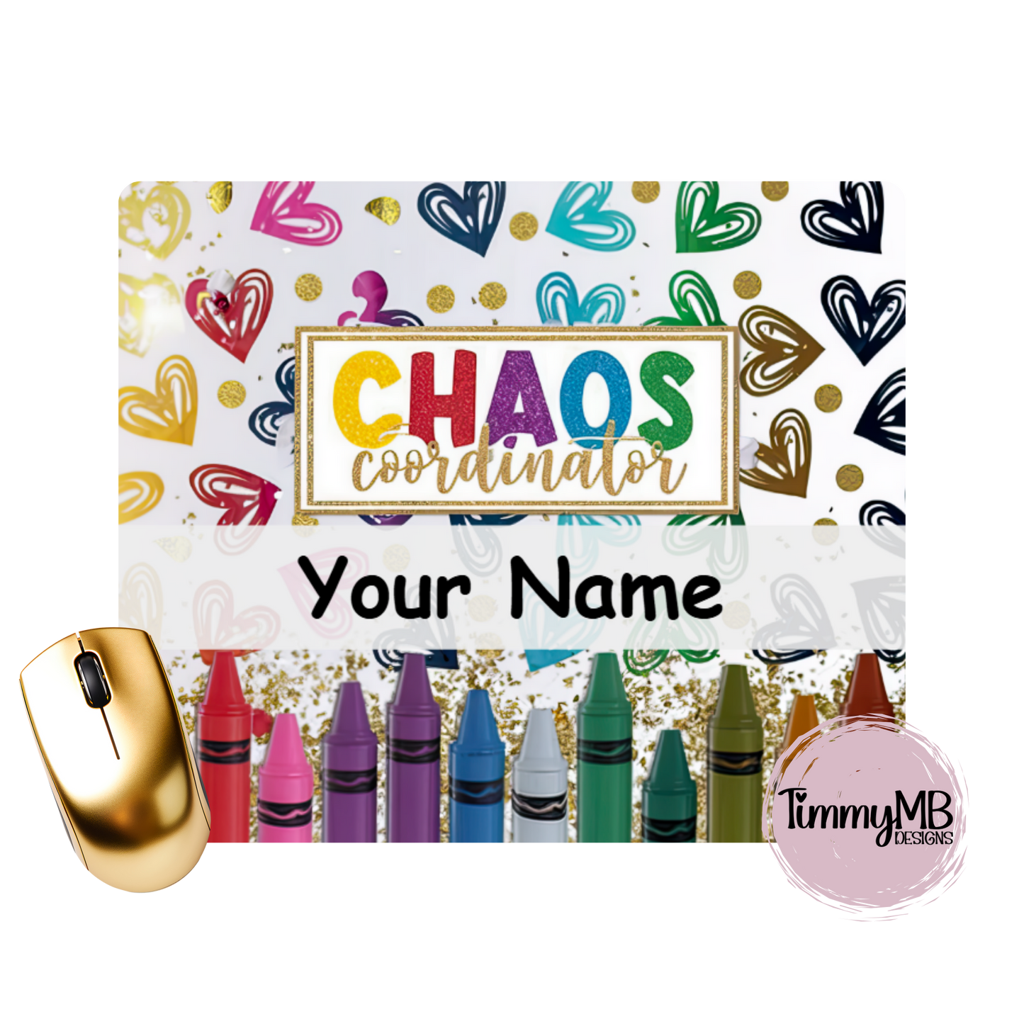 Chaos Coordinator - Custom Mouse Pad