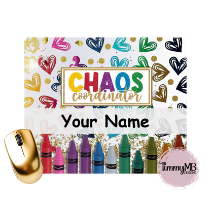 Chaos Coordinator - Custom Mouse Pad