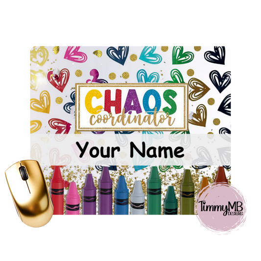 Chaos Coordinator - Custom Mouse Pad