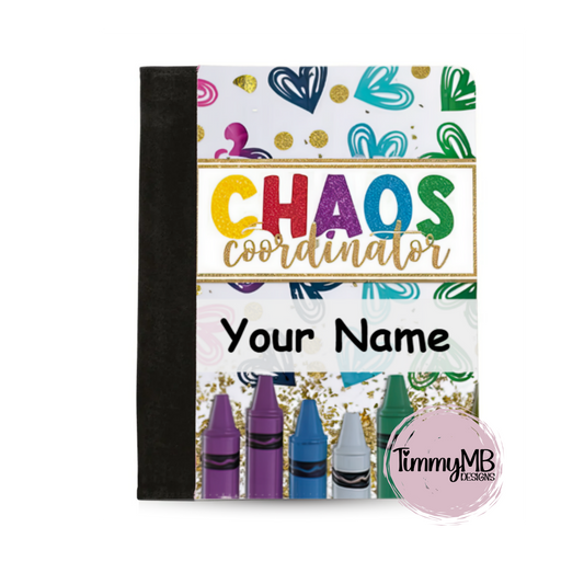 Chaos Coordinator - Custom Notepad Portfolio