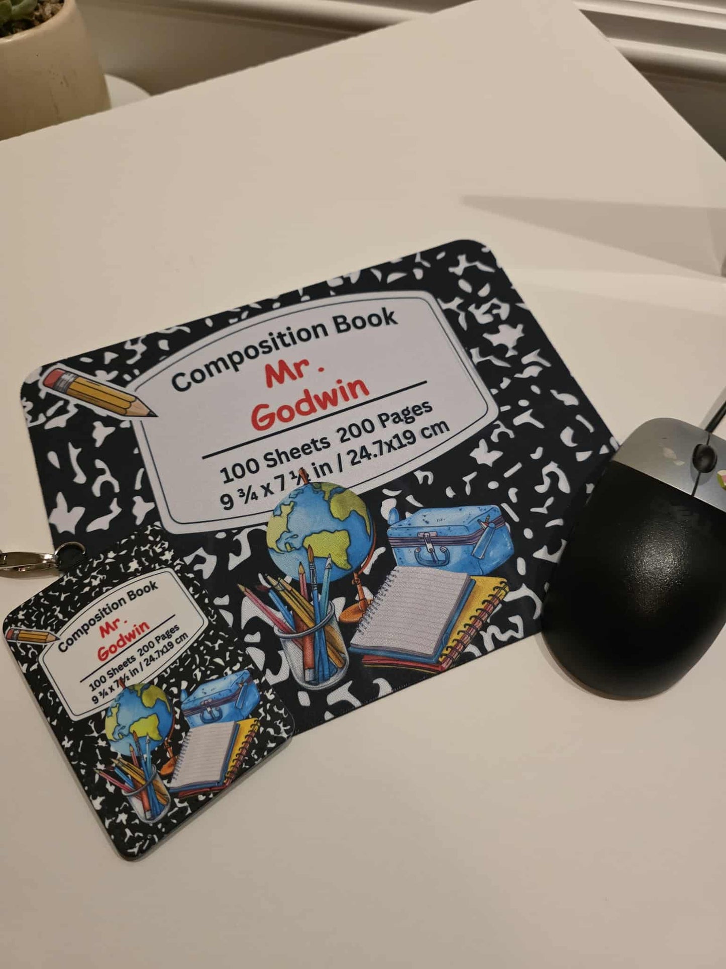 Composition Notebook - Custom Mouse Pad