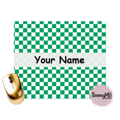 Checkered - Custom Mouse Pad