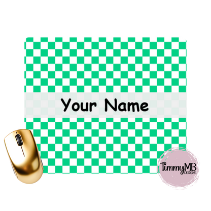Checkered - Custom Mouse Pad