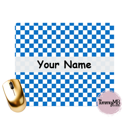 Checkered - Custom Mouse Pad