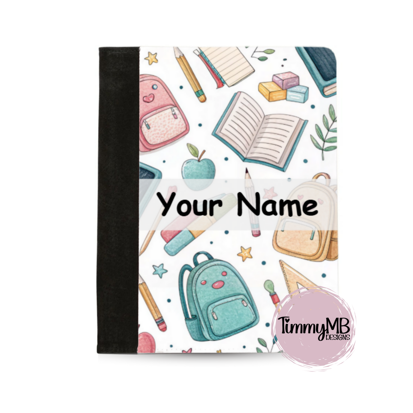 School Supplies: Backpack - Custom Notepad Portfolio