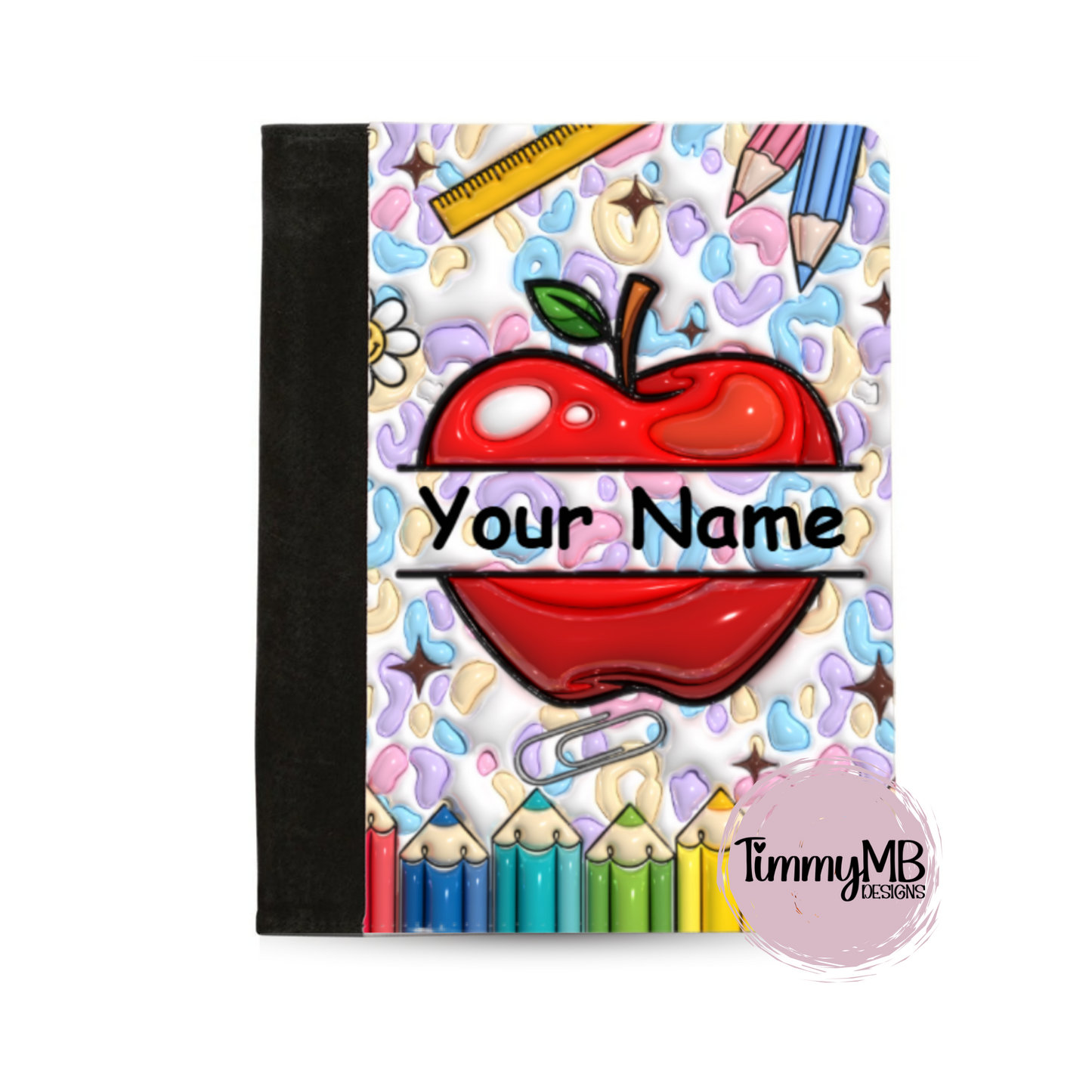 Bubble Apple - Custom Notepad Portfolio