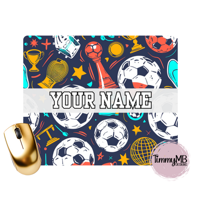 Soccer Champ - Custom Mouse Pad