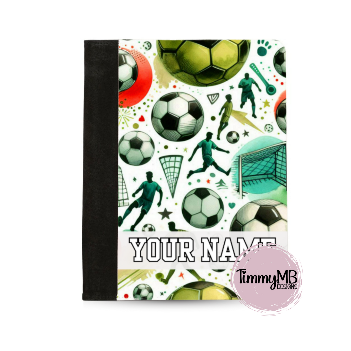 Soccer Player - Custom Notepad Portfolio