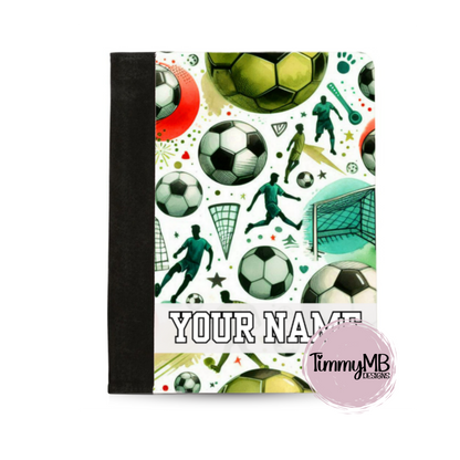 Soccer Player - Custom Notepad Portfolio
