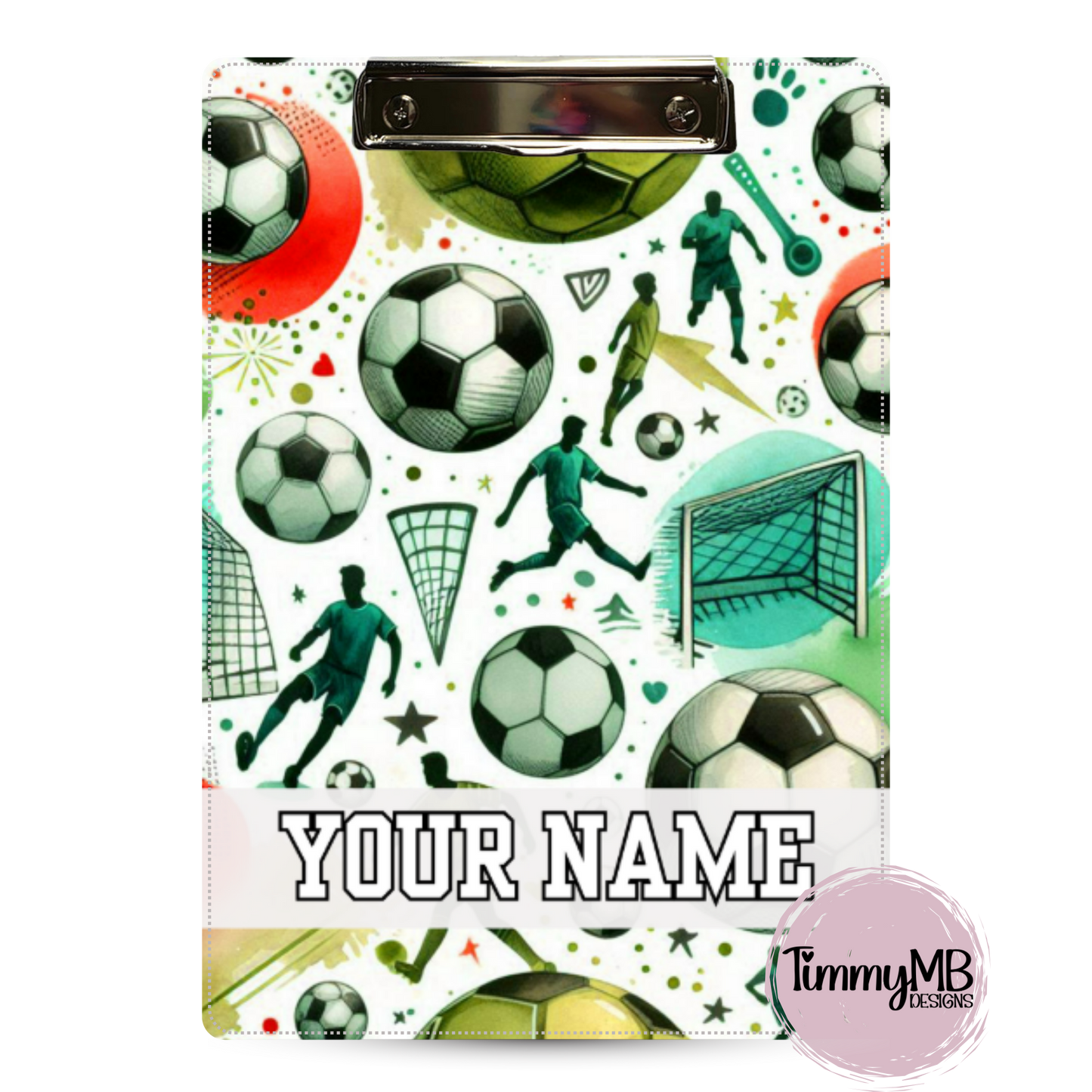 Soccer Player - Custom Clipboard