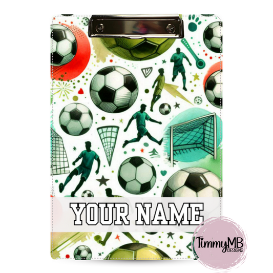 Soccer Player - Custom Clipboard