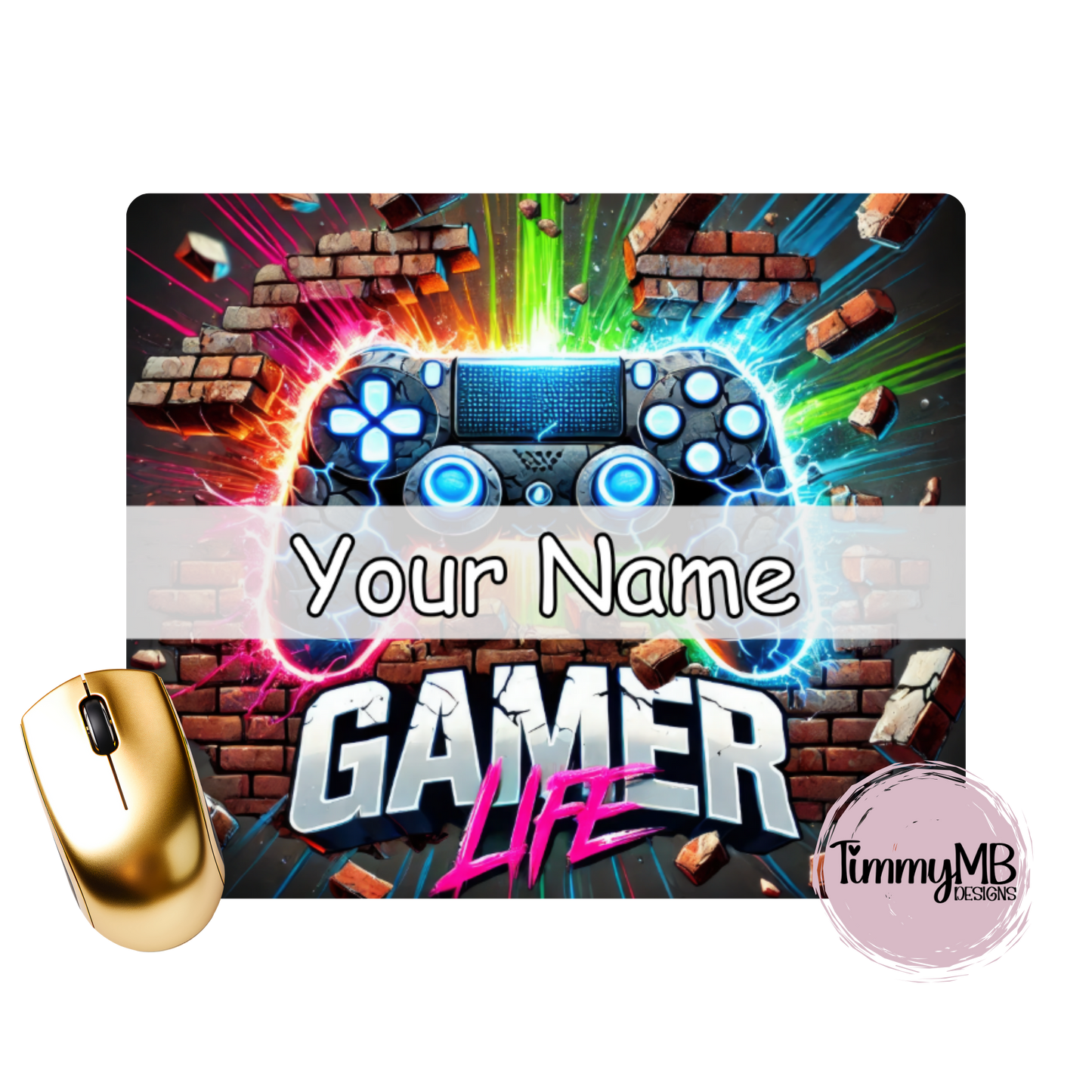 Gamer Life - Custom Mouse Pad