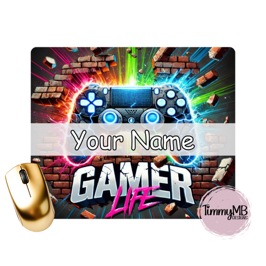 Gamer Life - Custom Mouse Pad