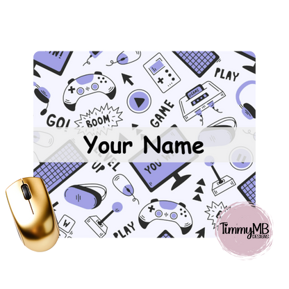 Game Doodles - Custom Mouse Pad