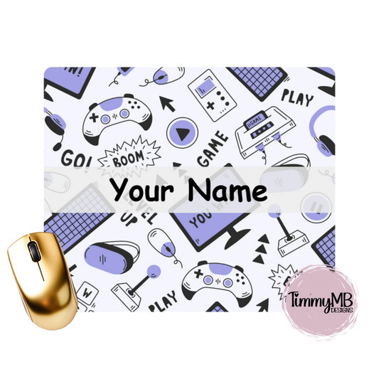 Game Doodles - Custom Mouse Pad