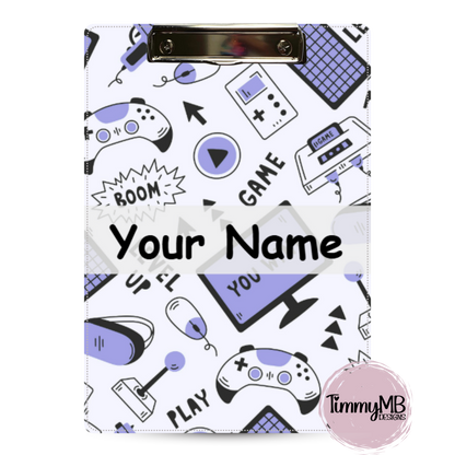 Game Doodles - Custom Clipboard