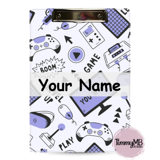Game Doodles - Custom Clipboard