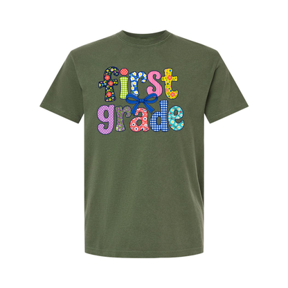 Teacher Patchwork - First Grade - TShirt