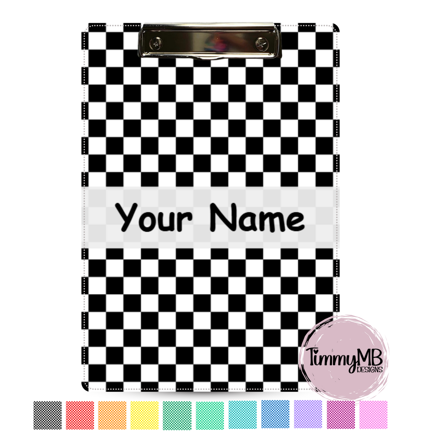 Checkered - Custom Clipboard