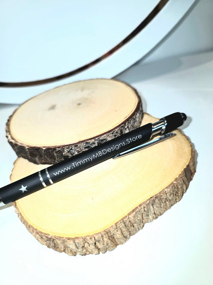 Personalized Pens - laser Engraved - YOUR DESIGN