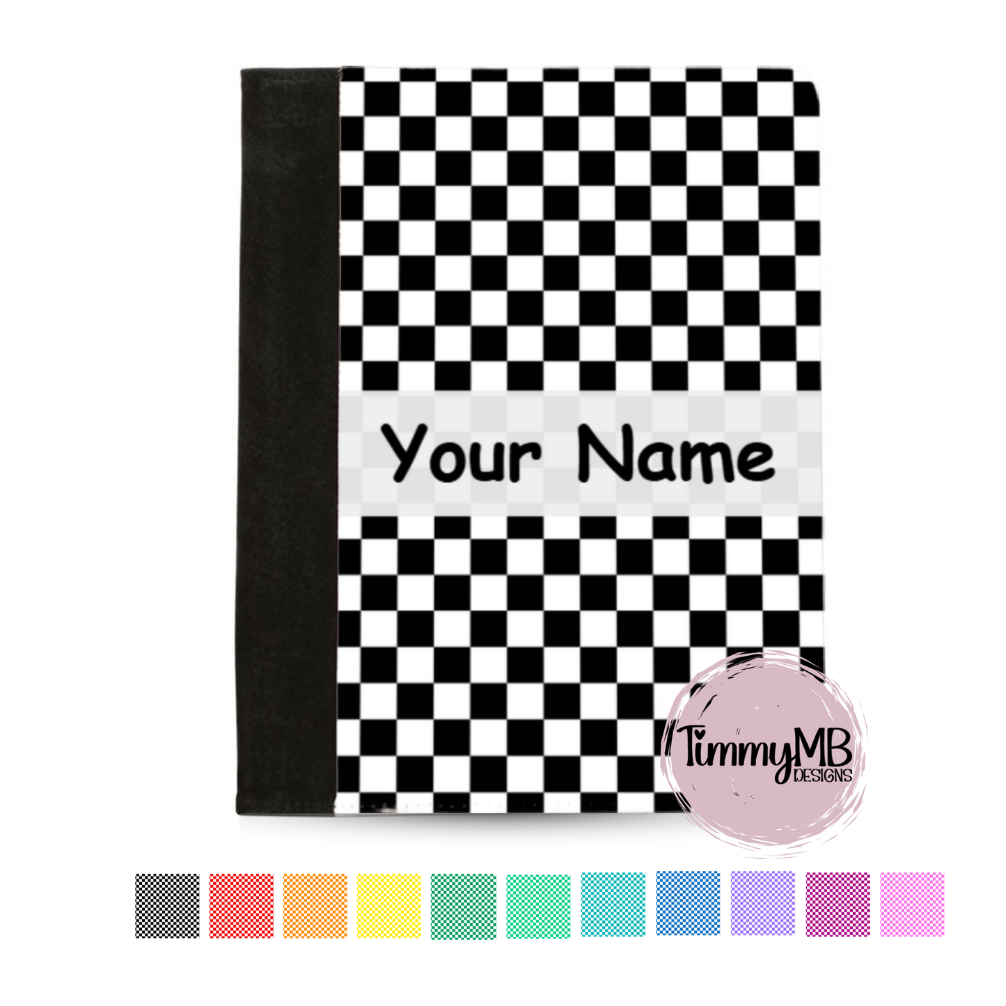 Checkered - Custom Notepad Portfolio
