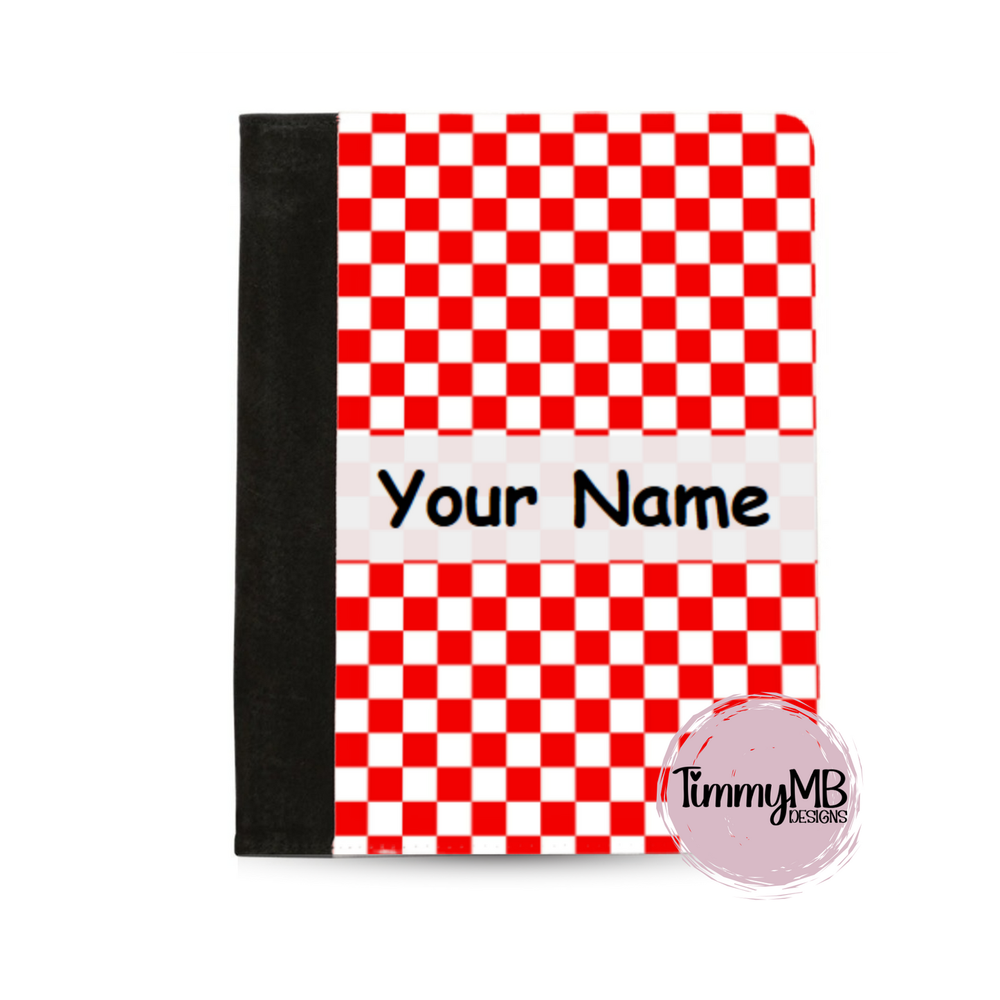 Checkered - Custom Notepad Portfolio