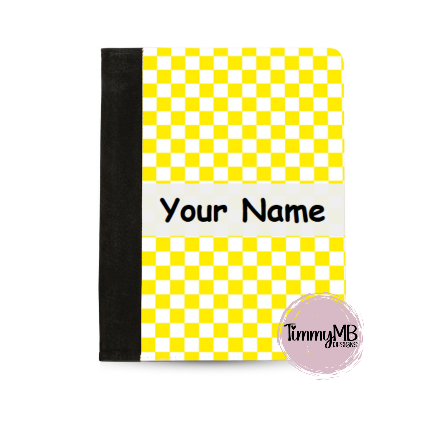 Checkered - Custom Notepad Portfolio