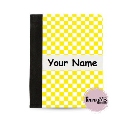 Checkered - Custom Notepad Portfolio