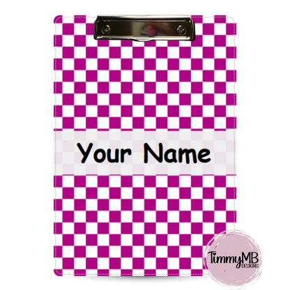 Checkered - Custom Clipboard