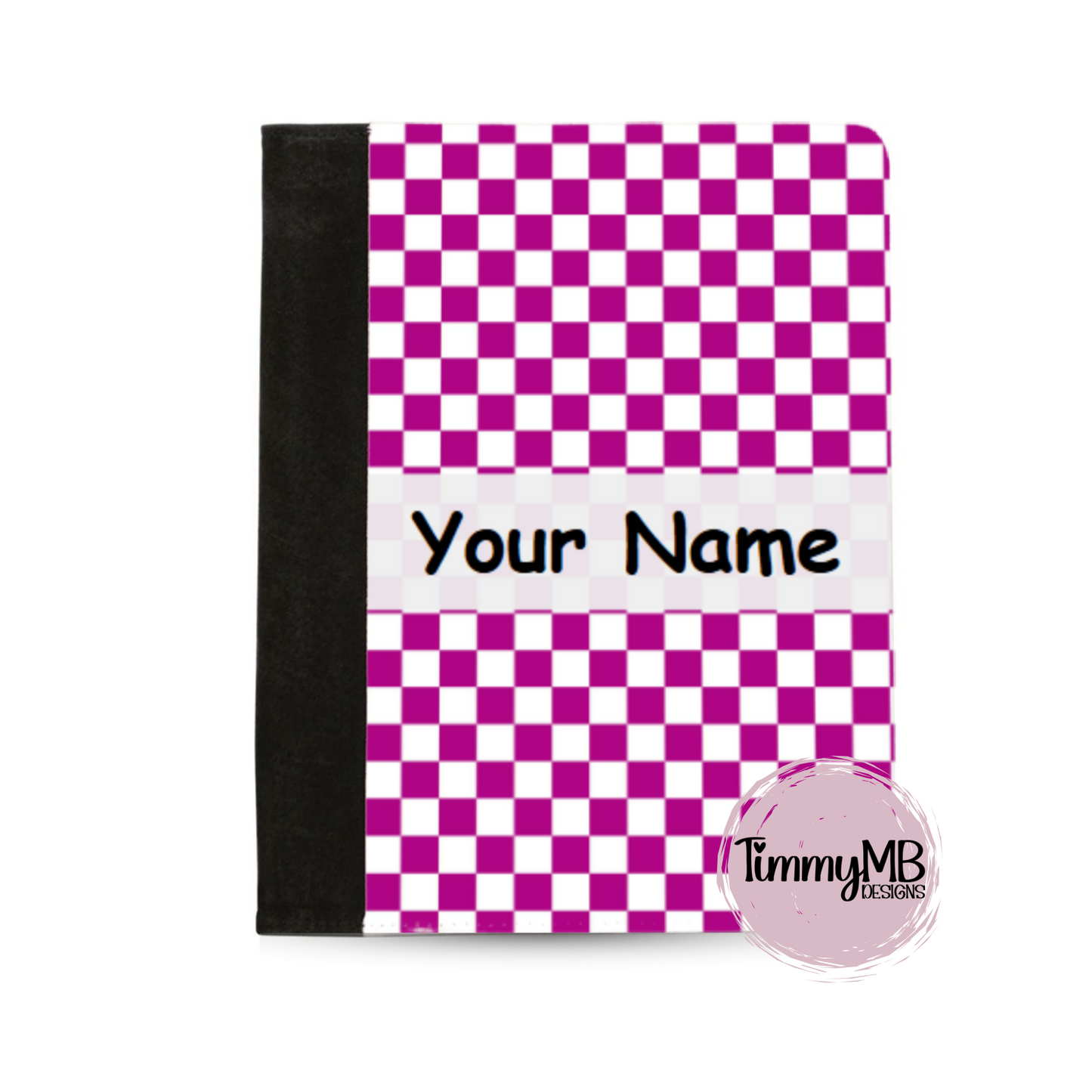 Checkered - Custom Notepad Portfolio