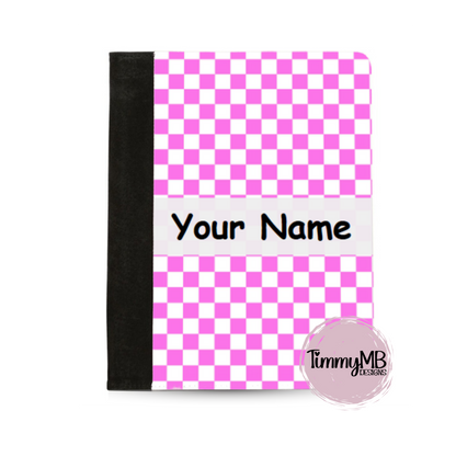Checkered - Custom Notepad Portfolio
