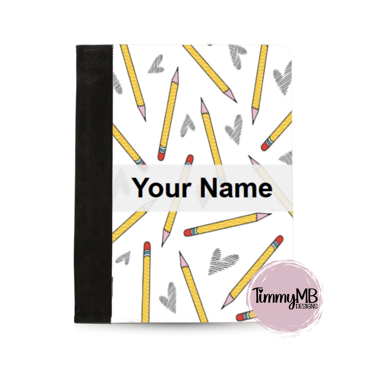 Pencil Hearts - Custom Notepad Portfolio