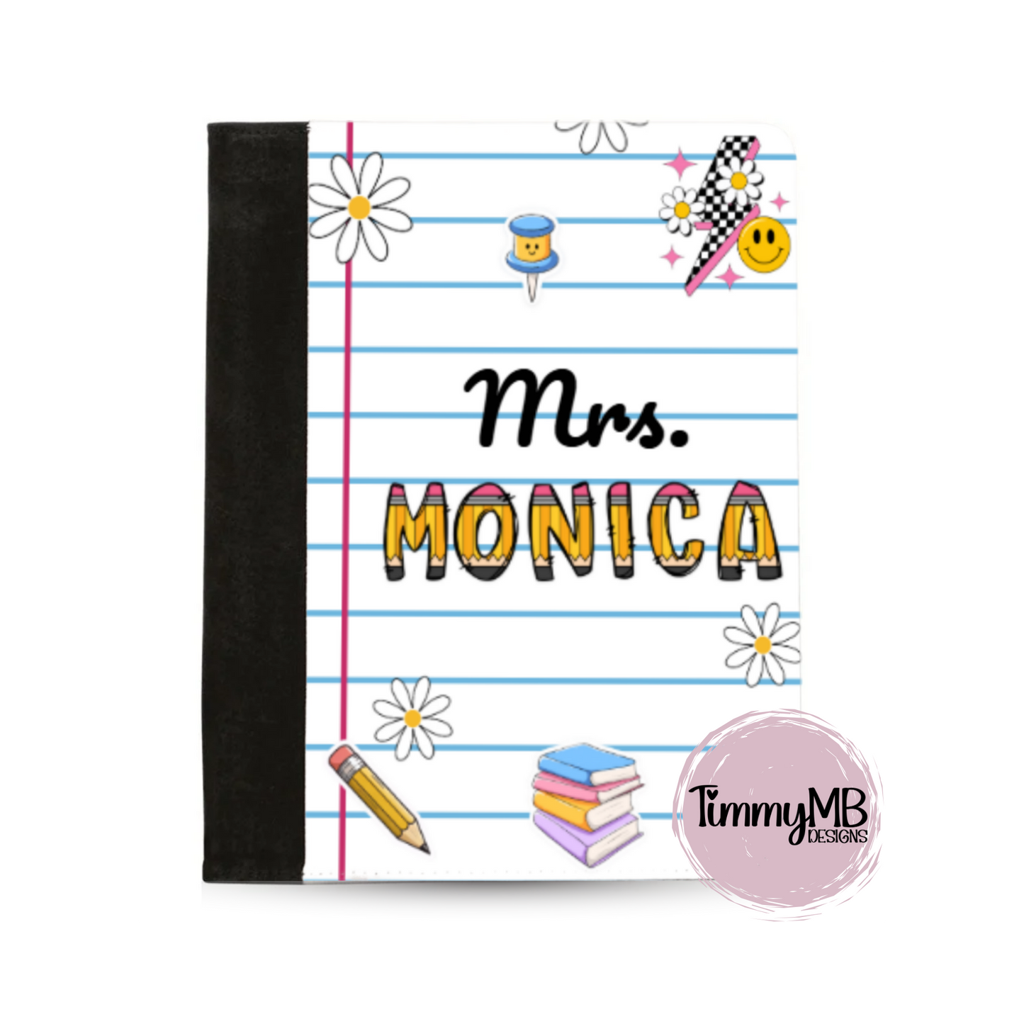 Notebook Page: Daisy - Custom Notepad Portfolio