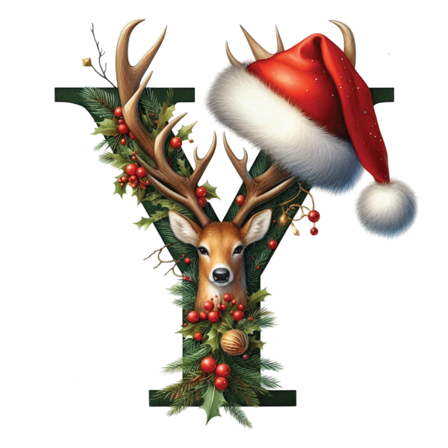 Ceramic Christmas Ornament - Xmas Alphabet (A to Z)