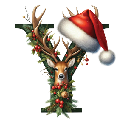 Ceramic Christmas Ornament - Xmas Alphabet (A to Z)
